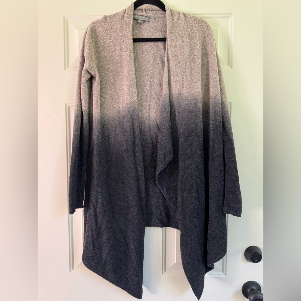 Barefoot Dreams Ombre Gray Cardigan